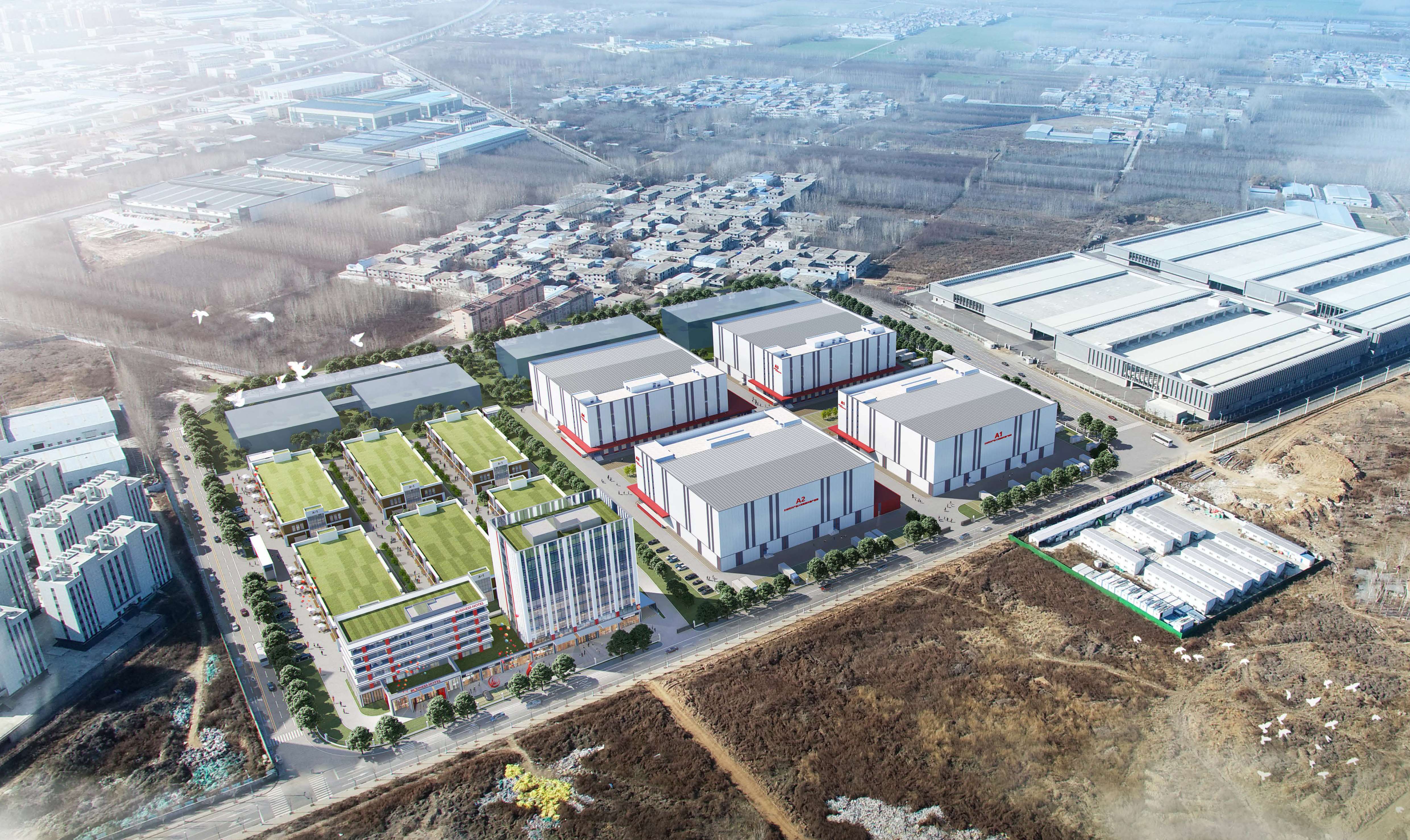 山東濟(jì)南公益性農(nóng)產(chǎn)品大宗交易流通產(chǎn)業(yè)園（一期園區(qū)項(xiàng)目）C地塊